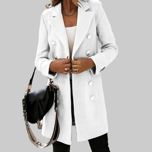 Elena | Long Wool Coat