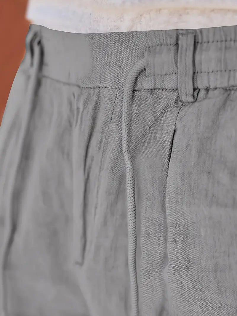 Nichols | Wide-Leg Linen Pants