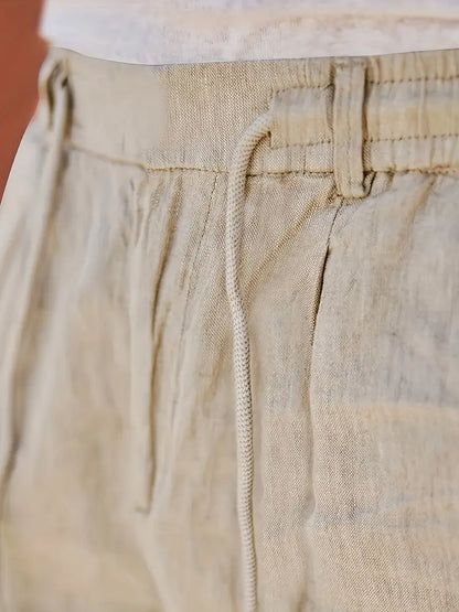 Nichols | Wide-Leg Linen Pants