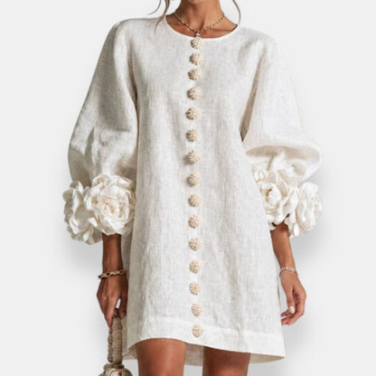 Fleur | Raised Floral Dress