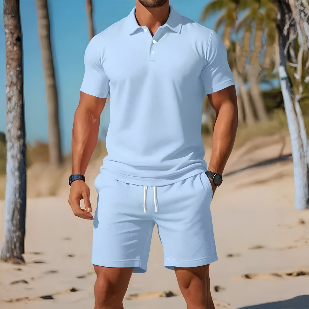 Nathan | Casual Polo Set