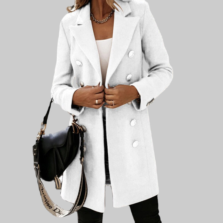 Elena | Long Wool Coat