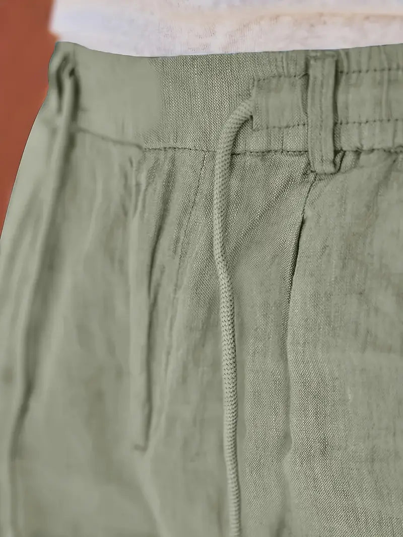 Nichols | Wide-Leg Linen Pants