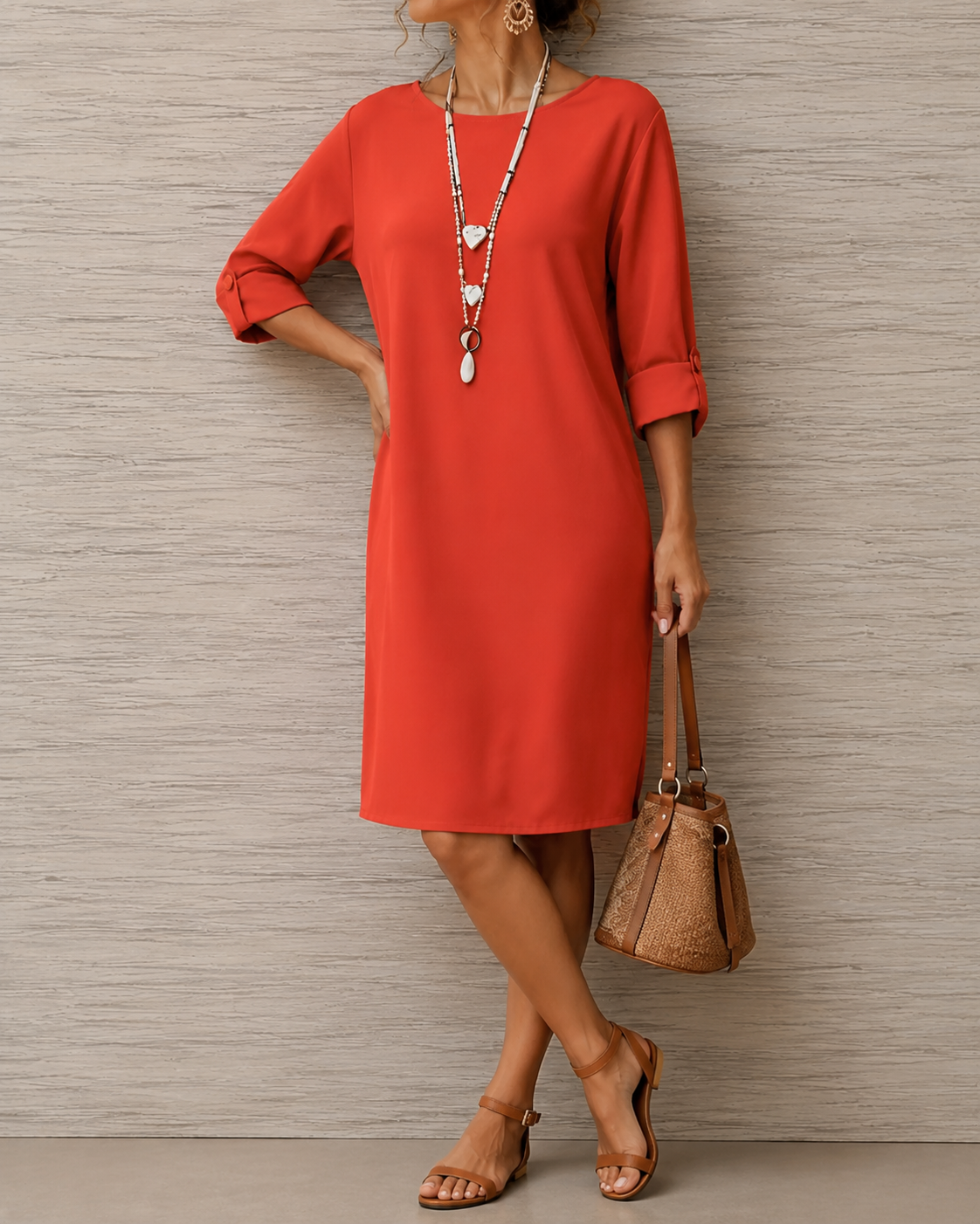 Sabine | Flowing Midi Dress