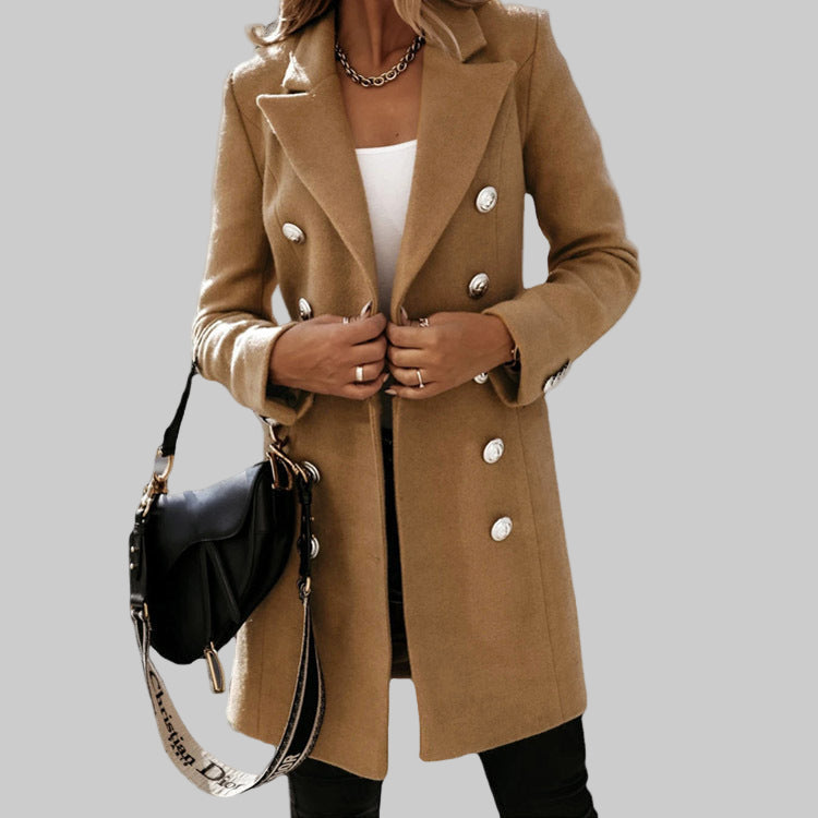 Elena | Long Wool Coat