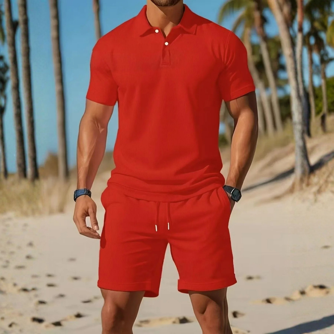 Nathan | Casual Polo Set