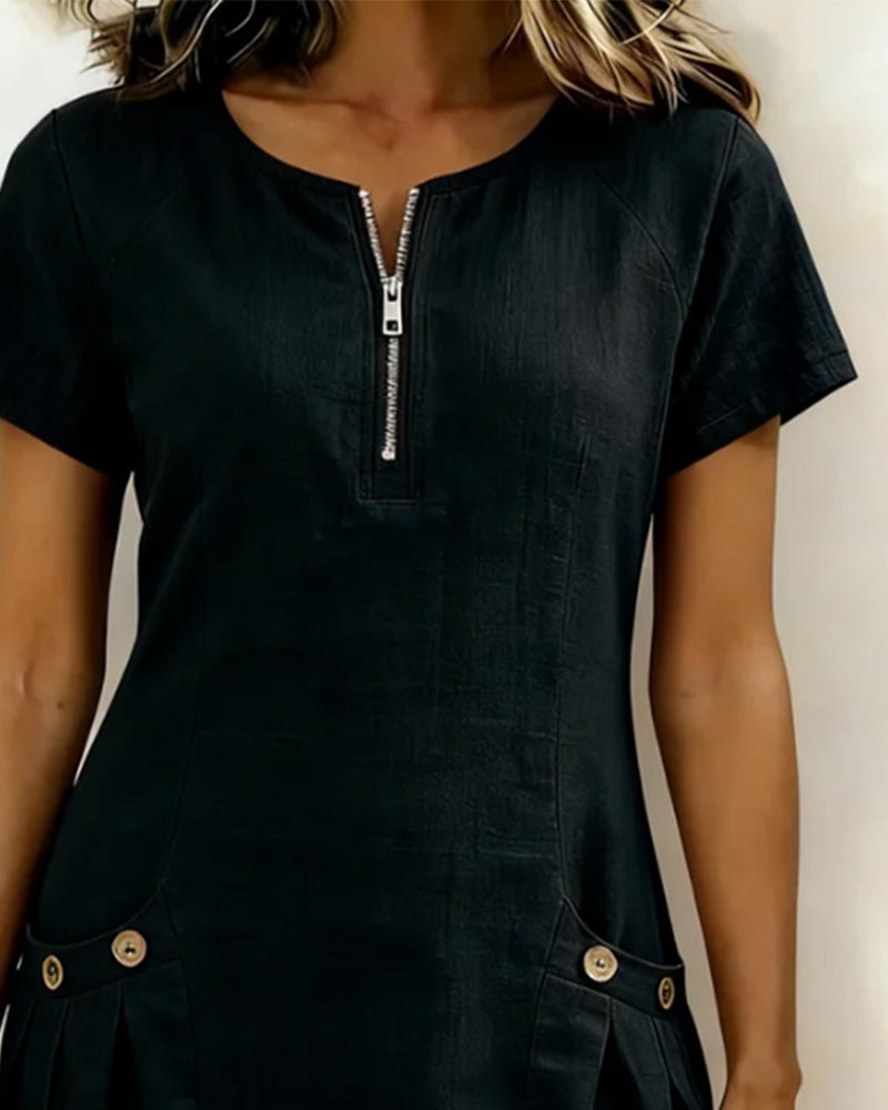 Lina | Everyday Linen Dress