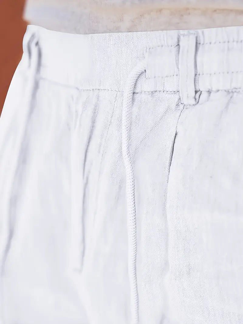 Nichols | Wide-Leg Linen Pants