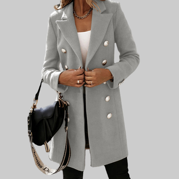 Elena | Long Wool Coat