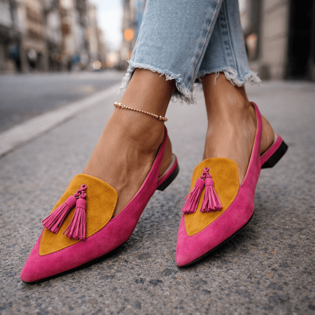 Eliza | Pom-Pom Sandals