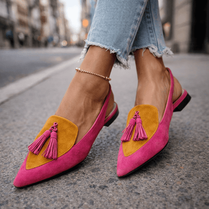 Eliza | Pom-Pom Sandals