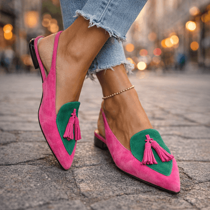 Eliza | Pom-Pom Sandals