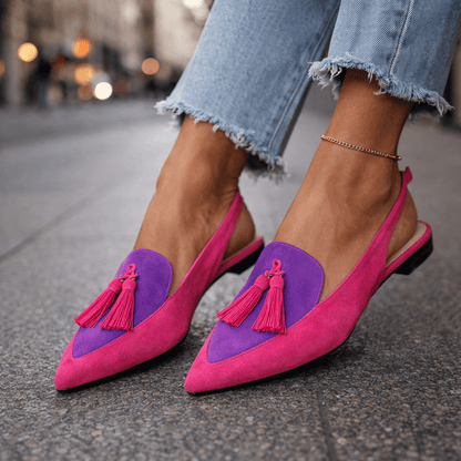 Eliza | Pom-Pom Sandals