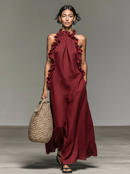 Lua | Long Dress with Pockets