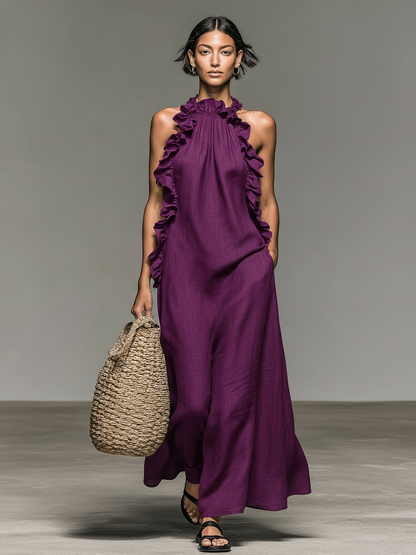 Lua | Long Dress with Pockets