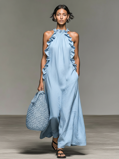 Lua | Long Dress with Pockets