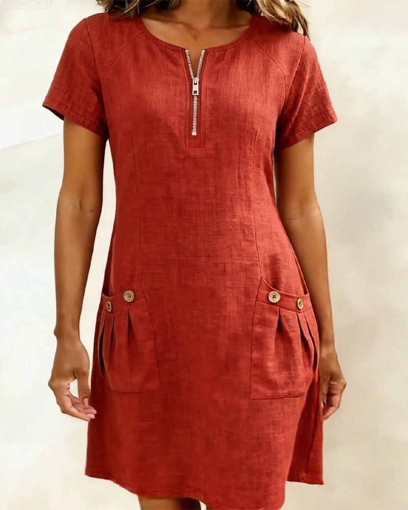 Lina | Everyday Linen Dress