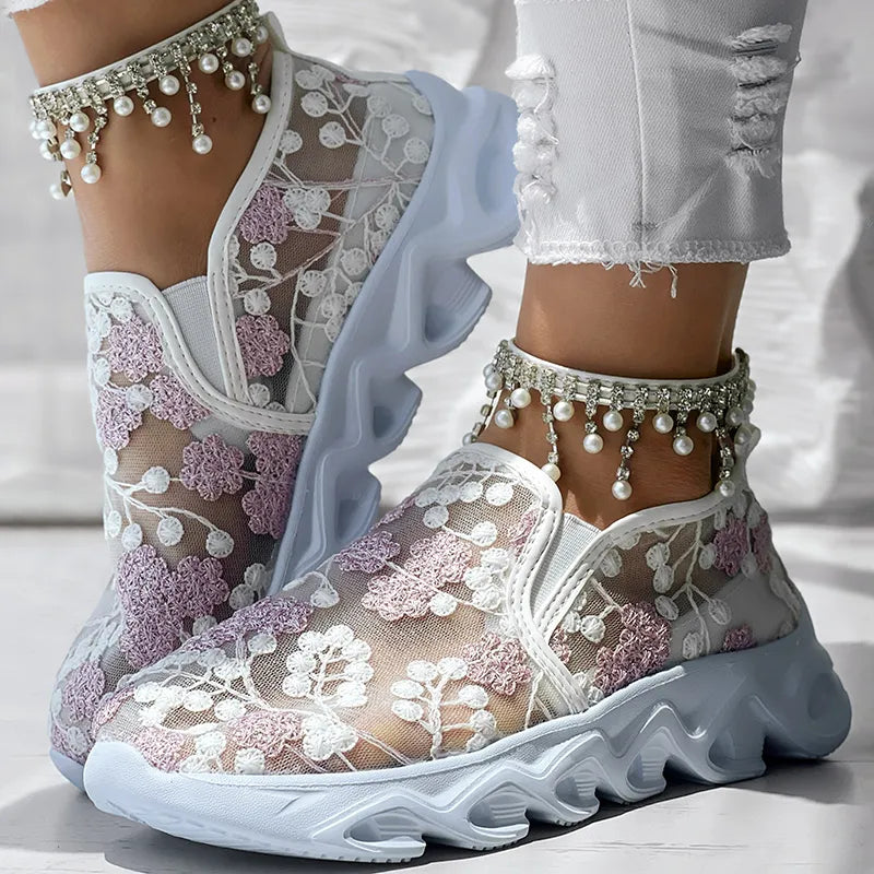 Léonie™ | Lace Sneakers