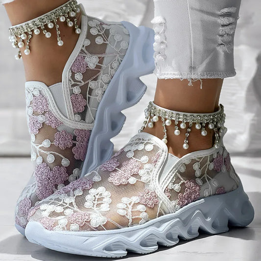Léonie™ | Lace Sneakers